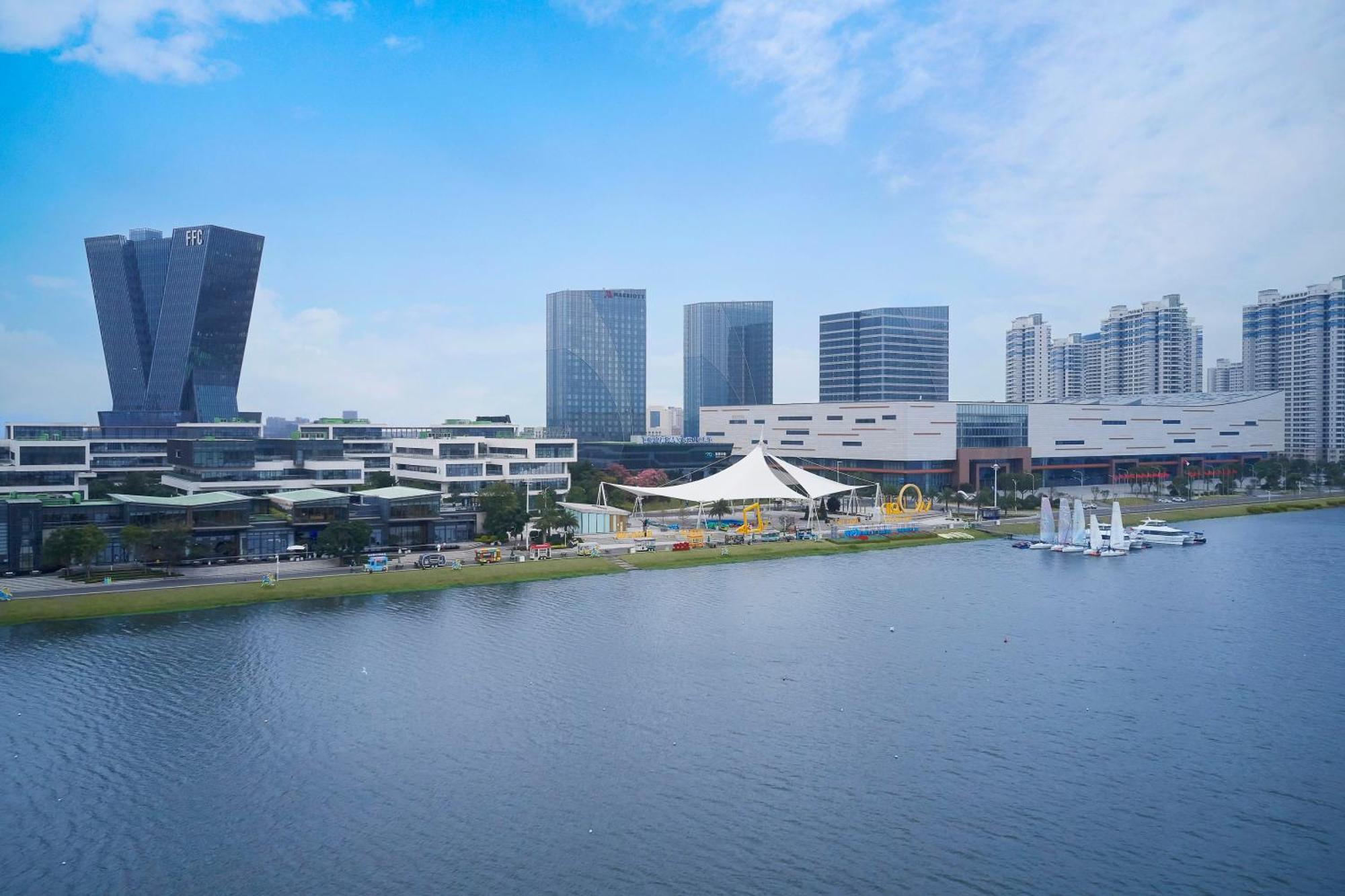 Fuzhou Marriott Hotel Riverside Exterior foto
