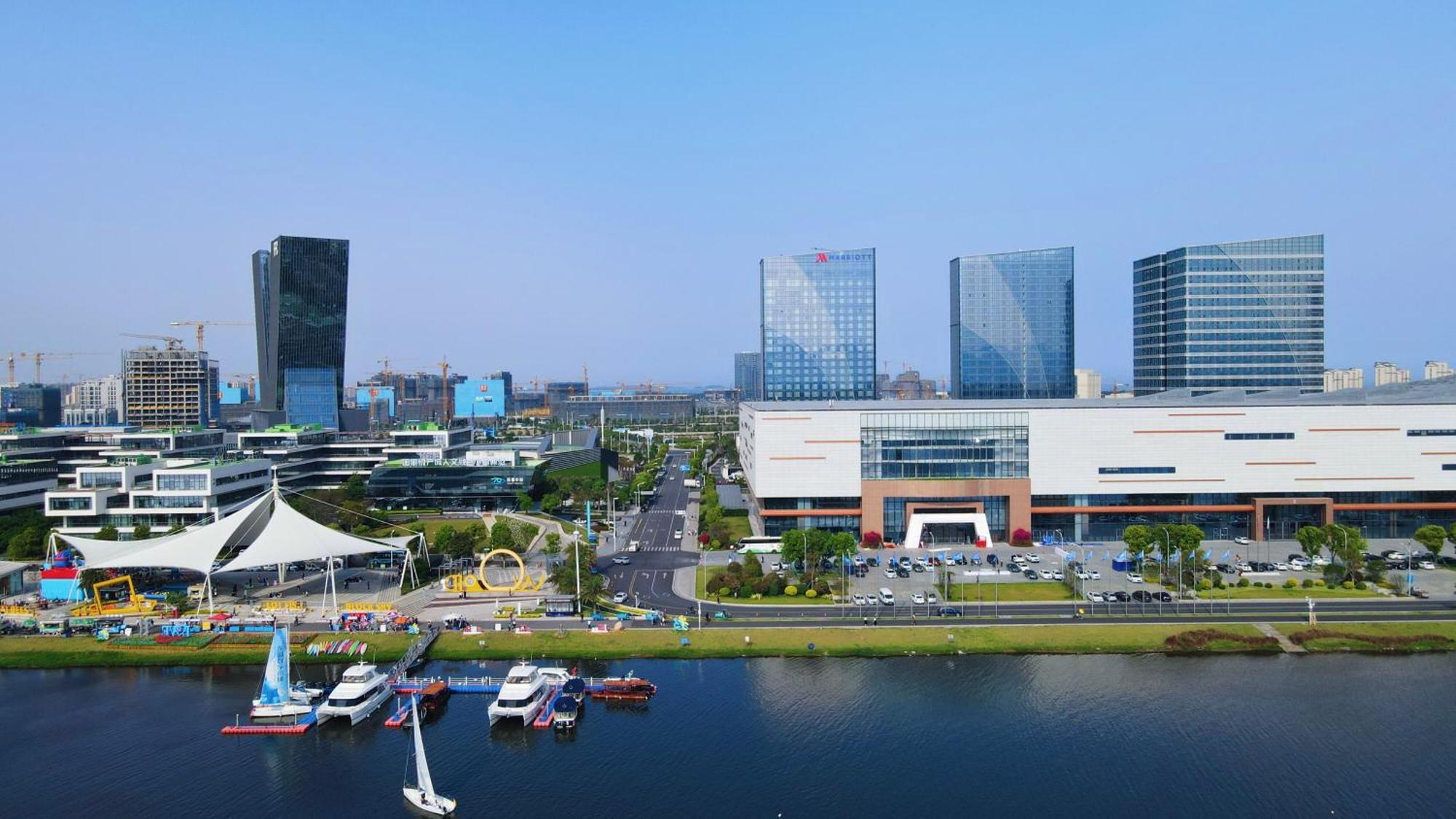 Fuzhou Marriott Hotel Riverside Exterior foto