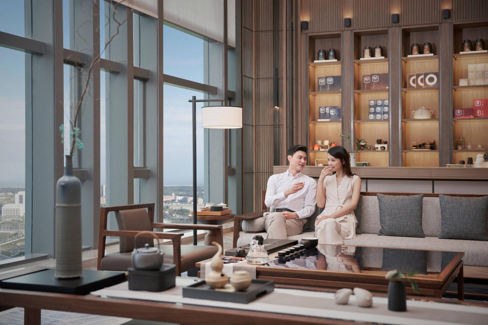 Fuzhou Marriott Hotel Riverside Exterior foto
