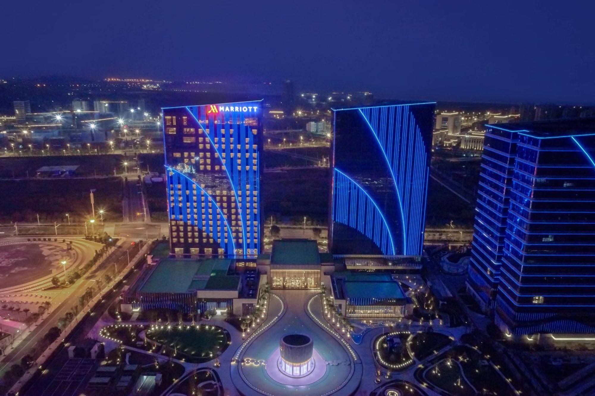 Fuzhou Marriott Hotel Riverside Exterior foto